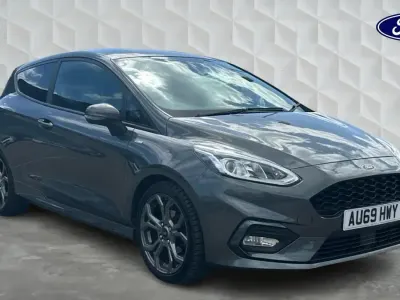 Używany Ford Fiesta ST-Line 100 KM (73 kW) 2019 Szary Hatchback