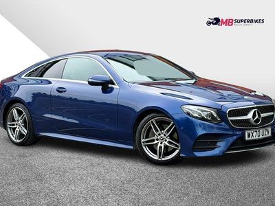Used Mercedes E300 AMG Line Premium 2020 Blue Coupe