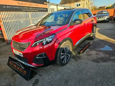 Used Peugeot 3008 GT-line 130 HP (95 kW) 2019 Red SUV