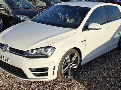 Used VW Golf VII R 2014 White Hatchback