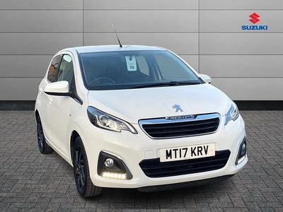 Used Peugeot 108 Allure 80 HP (58 kW) 2017 White Hatchback