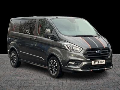 Grey Used 2019 Ford Transit Custom Sport Van | £22,999 (Fair price)