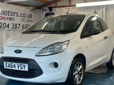 Used Ford Ka Studio 69 HP (50 kW) 2014 White Hatchback