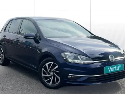 Used VW Golf VII Match 116 HP (85 kW) 2019 Blue Hatchback