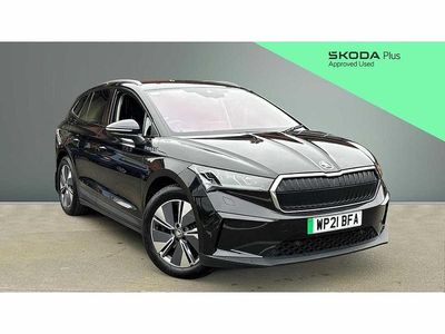 Used Skoda Enyaq iV Suite 150 kW (204 HP) 2021 Black SUV
