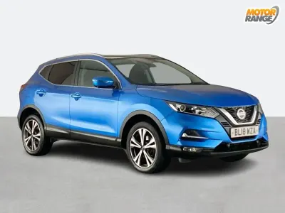 Used Nissan Qashqai N-Connecta 2018 Blue SUV