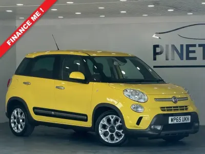Used Fiat 500L Trekking 95 HP (69 kW) 2015 Yellow MPV