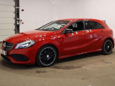 Used Mercedes A200 AMG Line Premium 136 HP (100 kW) 2017 Red Hatchback