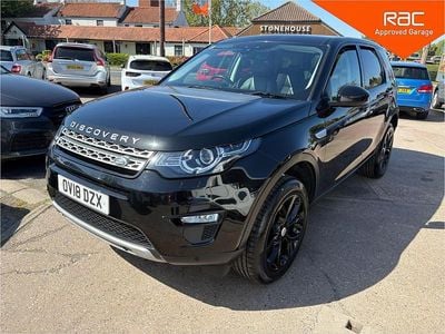 Begagnad Land Rover Discovery Sport HSE 180 HK (132 kW) 2018 Svart SUV
