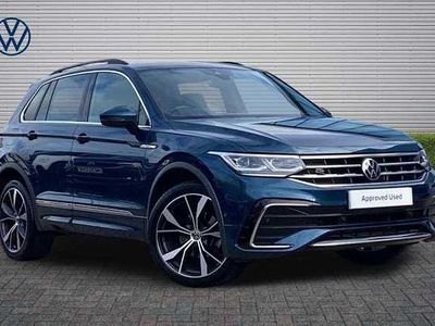 Used VW Tiguan R-line 150 HP (110 kW) 2023 Blue SUV