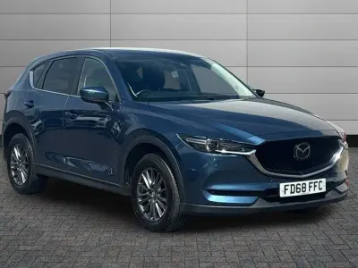 Used Mazda CX-5 150 HP (110 kW) 2018 Deep crystal blue SUV