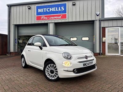 Used Fiat 500 2024 White Cabriolet