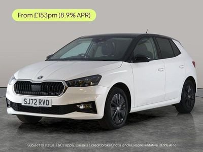 White Used 2022 Skoda Fabia Colour Edition Hatchback | £11,083 (Fair price)