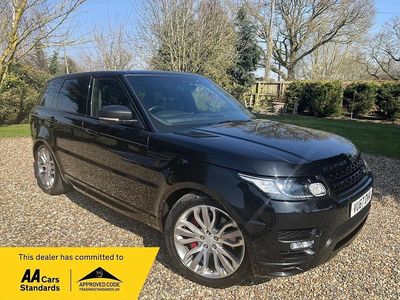 Black Used 2017 Land Rover Range Rover Sport Autobiography Dynamic SUV | £18,795 (A bit pricey)