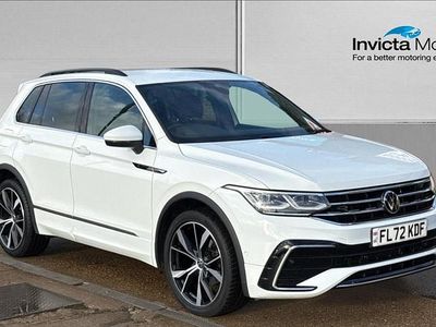 Used VW Tiguan R-line 150 HP (110 kW) 2022 White SUV