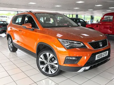 Used Seat Ateca SE Technology 150 HP (110 kW) 2019 Orange SUV