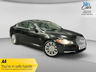 Used Jaguar XF Premium Luxury 240 HP (176 kW) 2010 Black Sedan