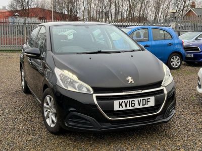 Black Used 2016 Peugeot 208 Active Hatchback | £3,899 (Fair price)