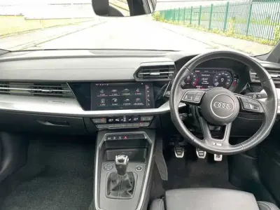 Used Audi A3 Sportback S-Line 110 HP (80 kW) 2023 White Hatchback