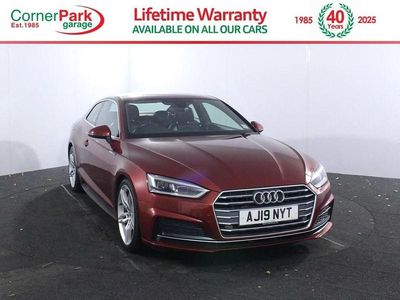 Used Audi A5 S-Line 190 HP (139 kW) 2019 Red Coupe