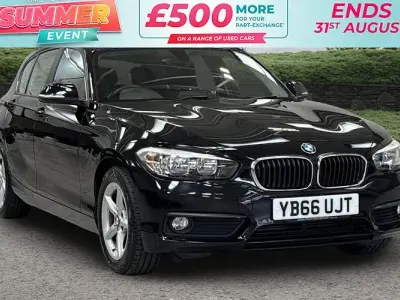 Used BMW 116 Efficient Dynamics 116 HP (85 kW) 2017 Black Hatchback