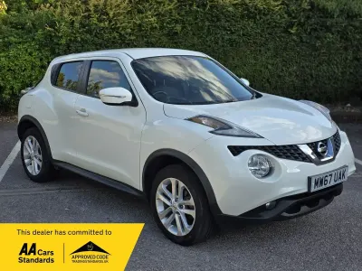 Used Nissan Juke N-Connecta 117 HP (86 kW) 2017 White SUV