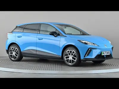 Used MG MG4 EV Trophy 150 kW (204 HP) 2023 Blue Hatchback