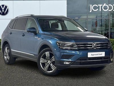 Blue Used 2021 VW Tiguan Allspace SEL SUV | £27,987 (Fair price)