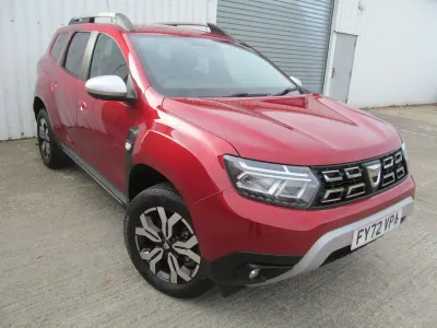 Used Dacia Duster Prestige 91 HP (66 kW) 2022 Red Hatchback