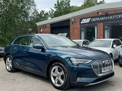 Used Audi e-tron Advanced 230 kW (313 HP) 2020 Blue SUV