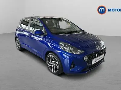 Used Hyundai i10 Premium 67 HP (49 kW) 2022 Blue Hatchback