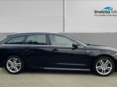 Begagnad Audi A6 S-Line 190 HK (139 kW) 2017 Svart Kombi