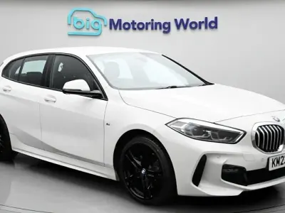 Used BMW 118 M Sport 136 HP (100 kW) 2023 White Hatchback