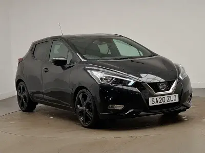 Używany Nissan Micra 100 KM (73 kW) 2020 Czarny Hatchback