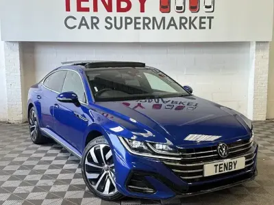 Used VW Arteon R-line 218 HP (160 kW) 2024 Blue Estate
