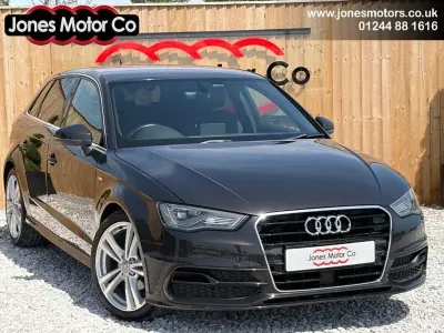 Used Audi A3 Sportback S-Line 150 HP (110 kW) 2017 Brown Hatchback