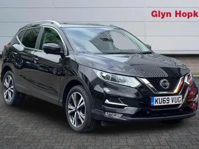 Used Nissan Qashqai N-Connecta 140 HP (102 kW) 2020 Black SUV