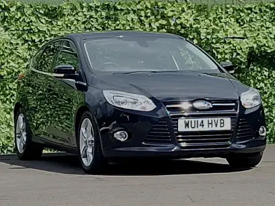 Used Ford Focus Titanium X 125 HP (91 kW) 2014 Black Hatchback