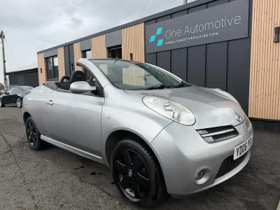 Used Nissan Micra C+C 2006 Silver Cabriolet