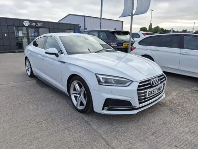 Used Audi A5 S-Line 187 HP (137 kW) 2017 White Coupe