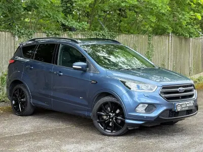 Used Ford Kuga ST-Line X 180 HP (132 kW) 2018 Blue SUV