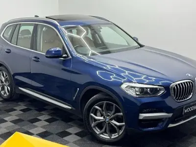 Used BMW X3 Sport Line 292 HP (214 kW) 2021 Blue SUV