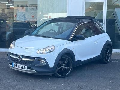 Used Vauxhall Adam Rocks 2015 White Hatchback