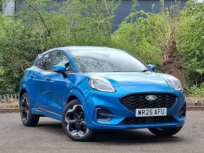 Begagnad Ford Puma ST-Line X 155 HK (114 kW) 2025 Blå SUV