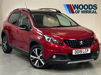 Used Peugeot 2008 GT-line 100 HP (73 kW) 2019 Red SUV