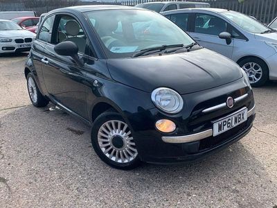 Usado Fiat 500 Lounge 69 HP (50 kW) 2011 Preto Citadino