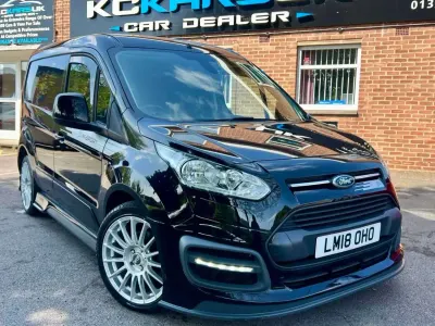 Begagnad Ford Transit Connect Limited 118 HK (86 kW) 2018 Svart Minibuss