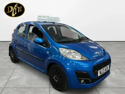 Second-hand Peugeot 107 Active 68 CP (50 kW) 2013 Albastru Hatchback