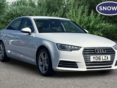 Used Audi A4 Sport 150 HP (110 kW) 2016 White Sedan