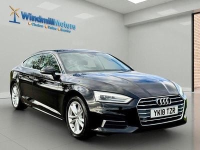 Used Audi A5 Sportback Sport 190 HP (139 kW) 2018 Black Hatchback